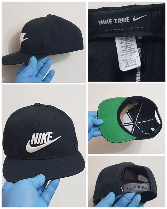 Sapca Nike True Black & Light Blue SnapBack Cap, One Size unisex