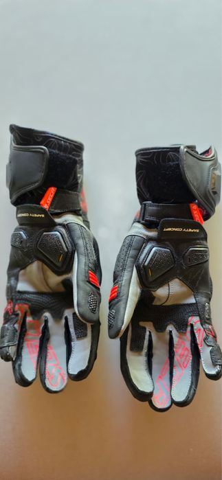 Mănuși Moto SECA din piele cu Kevlar®️ – Mărimea S – Noi
