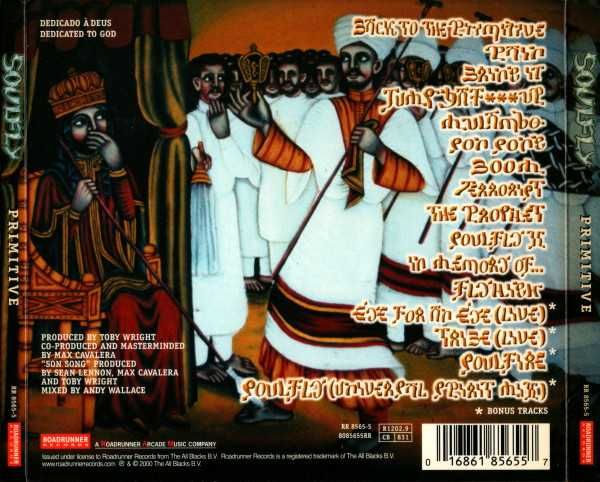 CD Soulfly - Primitive 2000 Digipak Limited Edition