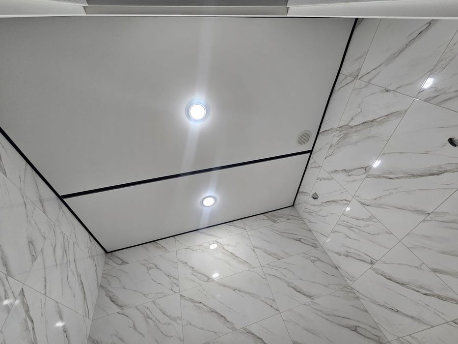 Натяжные потолки 1300тг/м²