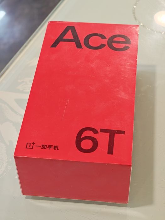 OnePlus ace 6t yangi ochilmagan