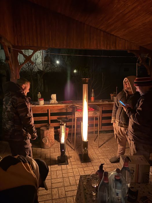 Sobă peleti 180 cm incalzitor terasa balcon premium