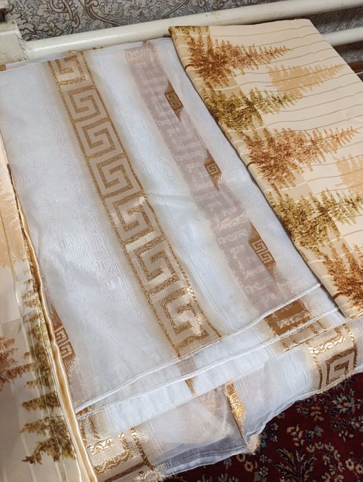 Шикарные штора и тюль