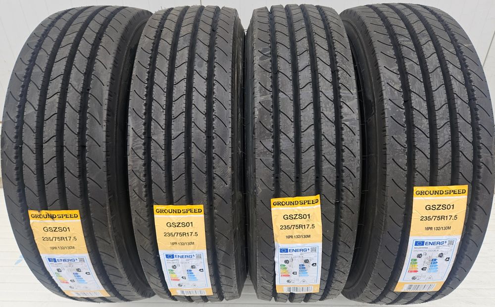 235/75 R17.5, 132M, GROUNDSPEED GSZS01, Anvelope de directie M+S