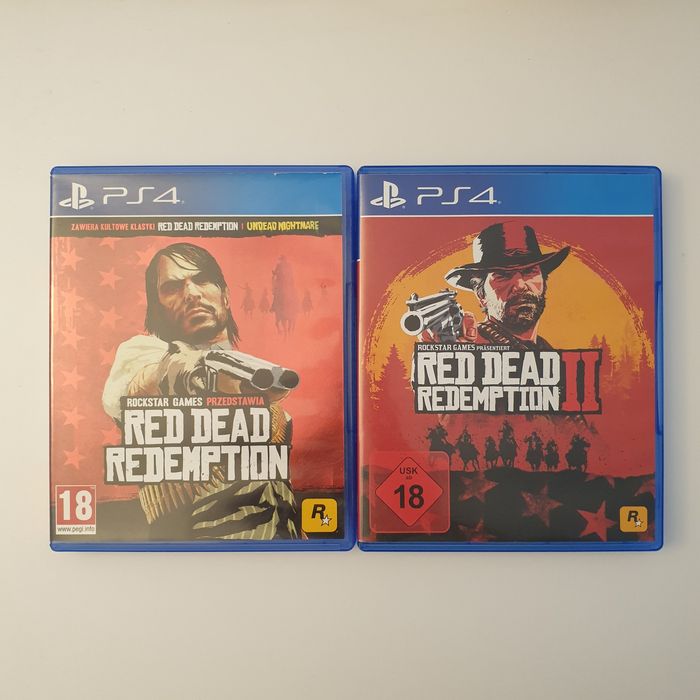 Red Dead Redemption & Red Dead Redemption 2 PS4/Playstation 4
