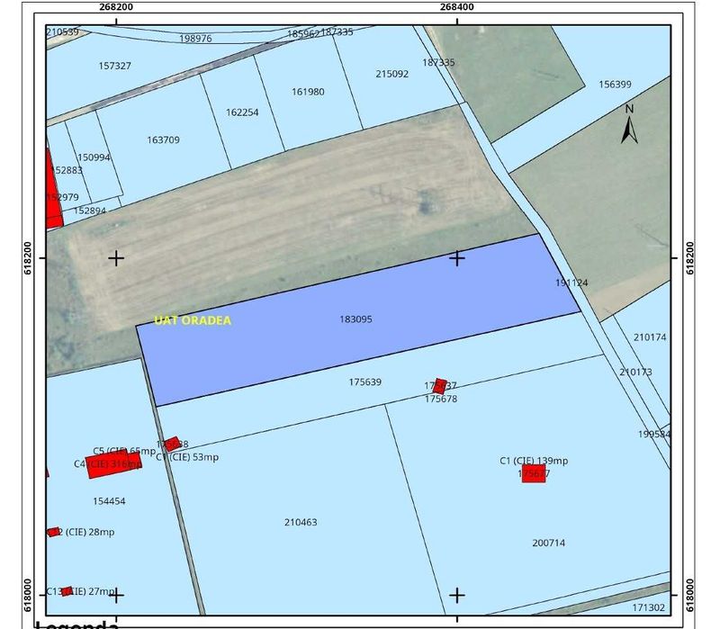 Vand teren intravilan, 12.500 mp, 35 E/mp, Nufarul - str. Petru Maior