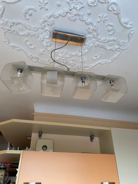 Подвесной светильник HL 6-1443/4 Chrom, б/у.