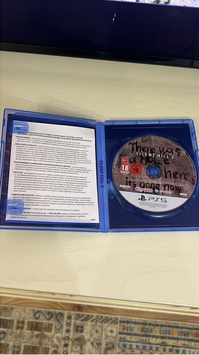 диск игра silent hill 2 пс5 новая