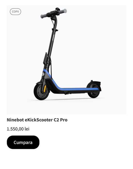 Trotinetă Electrică Copii