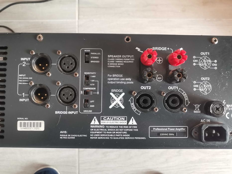 Amplificator audio profesional Max Ma - 4600