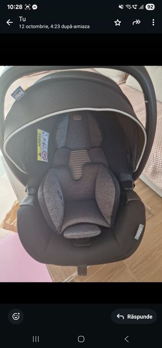 Vând Scaun auto Chicco I-Size Kory Plus, +0 luni, 40-85 cm, negru