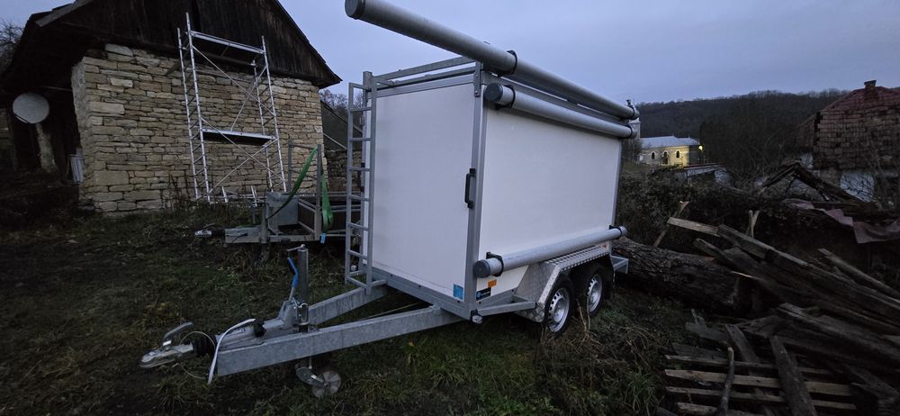 Vând remorcă dublu ax carosată