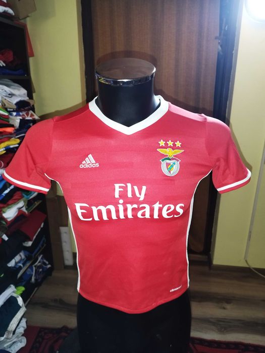 tricou de copii 9-10 ani benfica adidas nou fara eticheta