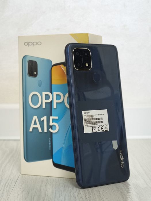 Телефон oppo a15 в хорошем состоянии