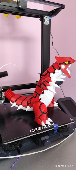 3D играчка Groudon Pokemon