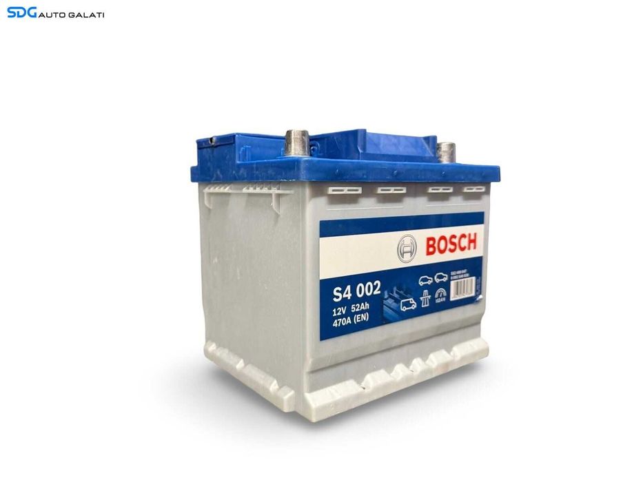 Baterie Acumulator Auto 52AH 470A Bosch 552400047 Volkswagen Audi Seat Skoda Ford Opel Toyota BMW Mercedes Renault Peugeot Dacia [L9758]