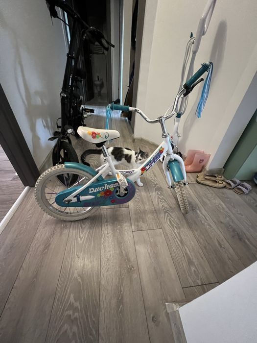 Bicicleta copii, cu roti pe 16
