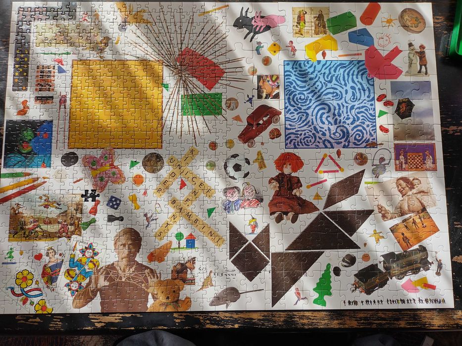 Два пъзела на UNICEF/УНИЦЕФ + оригинална чанта