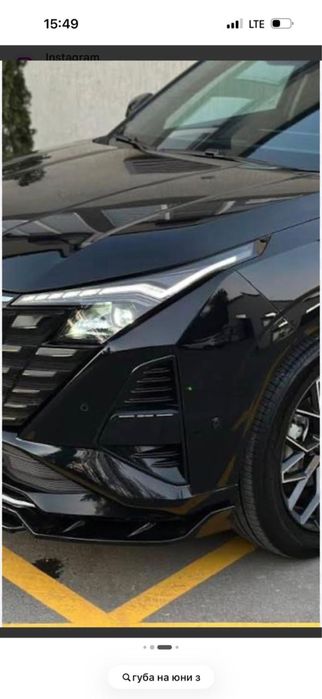 Changan Uni Z сплиттер губа