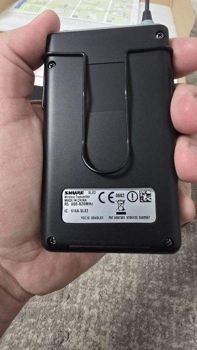 Microfon wireless Shure SLX – aproape nou