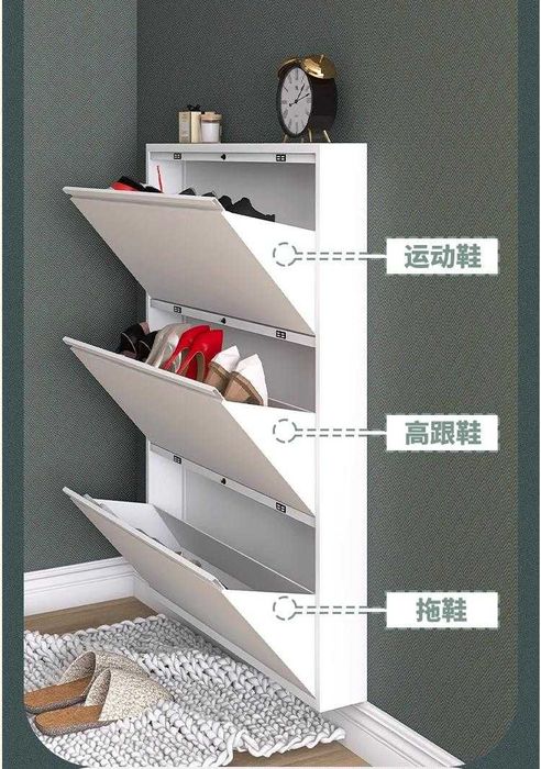Шкаф без формальдегида/шкаф для обуви/Обувной шкаф с полками