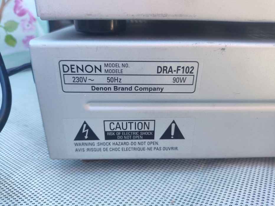 Sistem hi-fi DENON DRA f-102 si DCD f-102