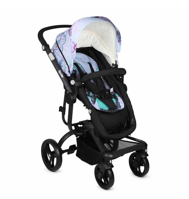 Коляска-трансформер Babyton Spider Blue 2 в 1, б/у