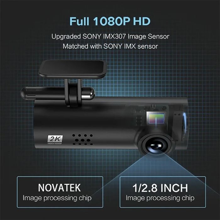 Camera Auto Dash Cam Midrive 1S, 1080P, Wi-Fi