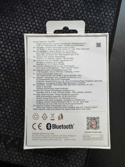 Смарт часовник Huawei Fit 4 Black