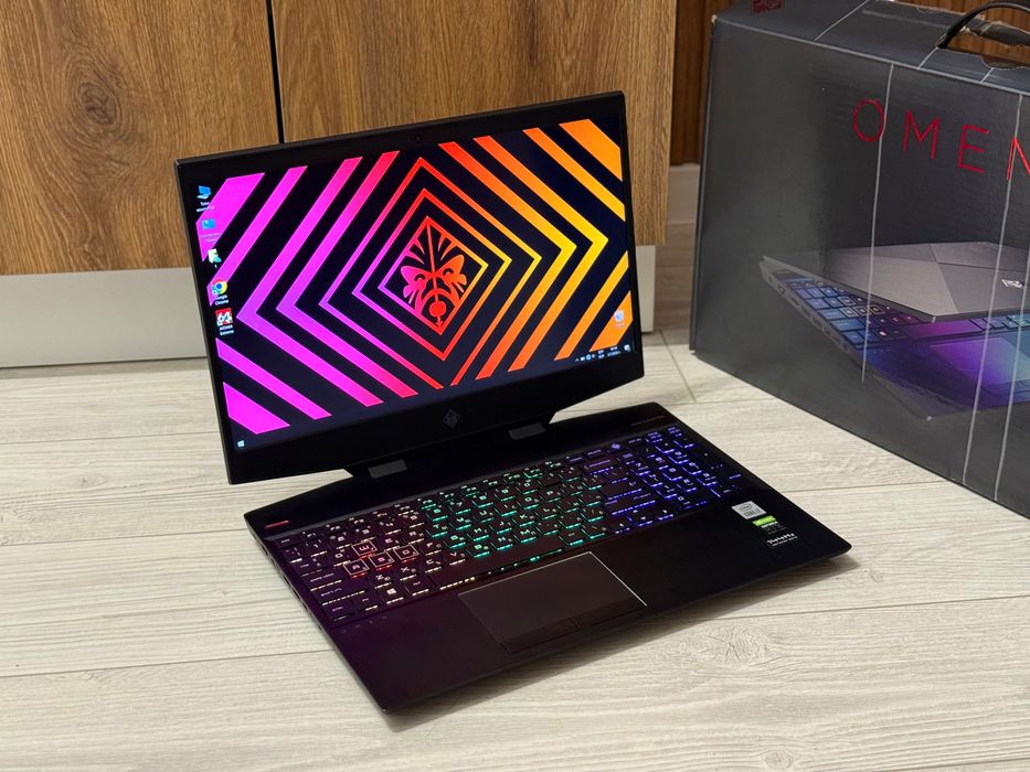 RTX 2070 8gb/ i7 / 1512gb /16gb ram/ 15.6 IPS 144hz/Omen / RGB/ B&O audio