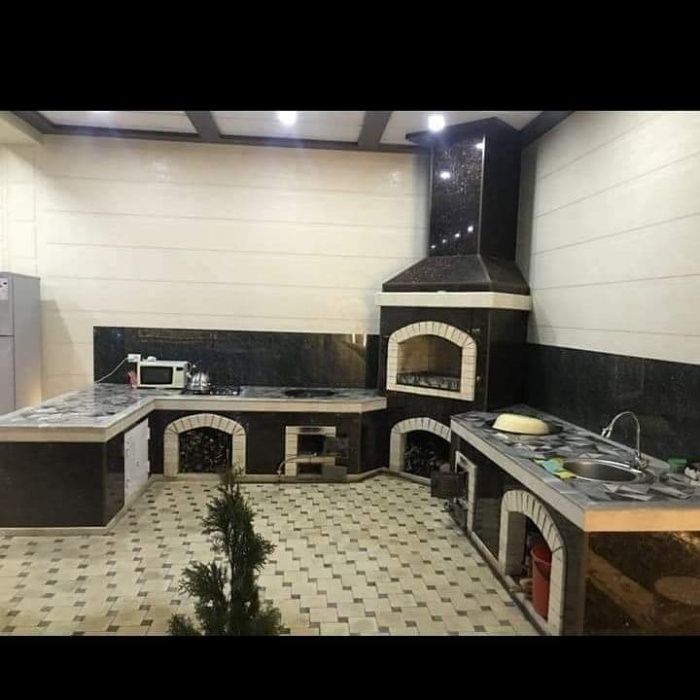 СТРОИТЕЛЬСТВО. Барбекю. Летние кухни .Камин