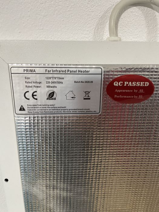 Panou radiant prima p10