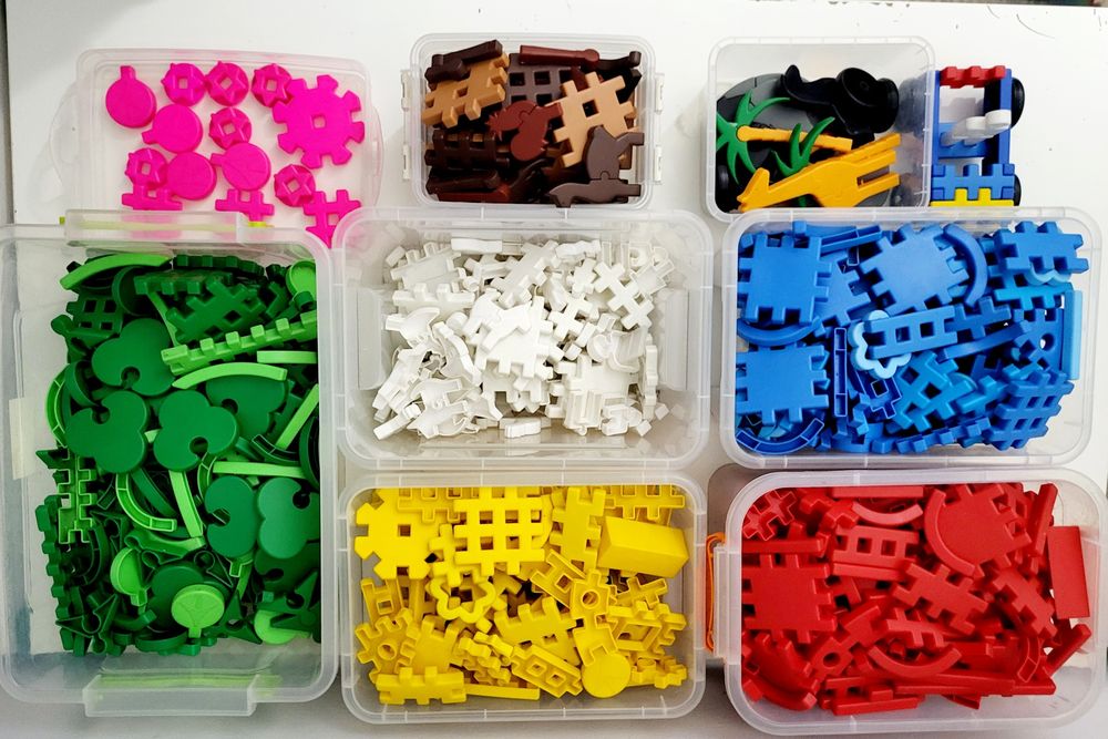 Конструктор  уникальный 800эл