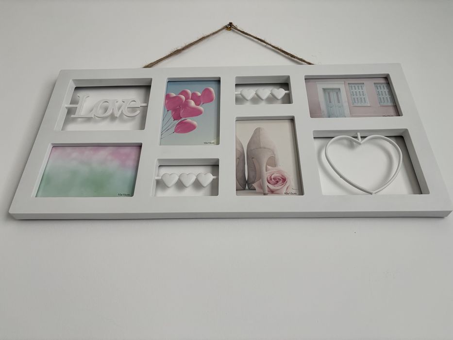 Vand tablou 4 rame foto 60/28 cm