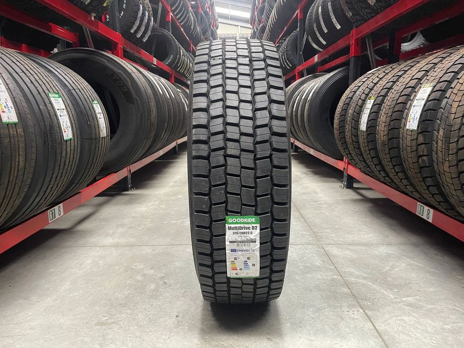 Anvelopa NOUA 315/70R22.5 Goodride Multi Drive Eco D2, M+S*, Regional, Tractiune,  154/150L