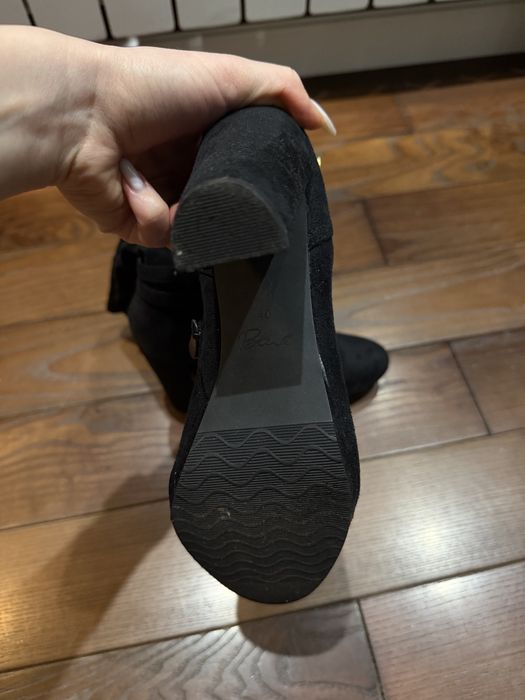 Ботфорты замшевые Blink