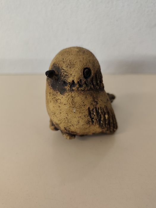 Декоративна фигурка птичка– винтидж стил