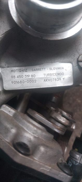 Turbina Peugeot Citroen Opel 1.2 THP cod 9845031980 motorizare HNY HN0