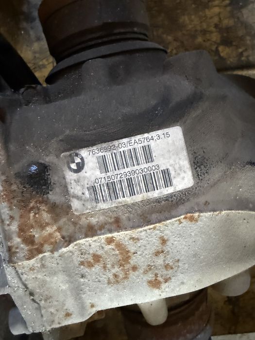 Заден диференциал БМВ х5 х6 ф15 ф16 3.15 (diferencial bmw x5 x6 f15 f1