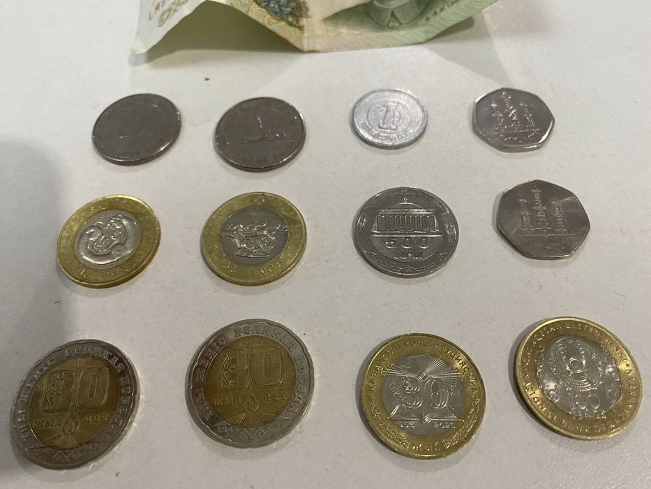 Обменяю разные монеты