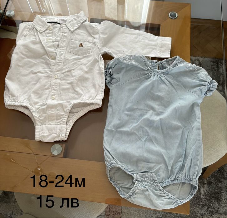 Запазени бебешки дрешки  от 0-12 м