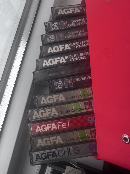 lot casete agfa stereochrome si altele