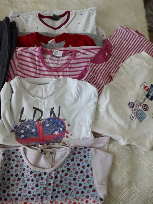 Зимни и летни пижами за момиче р. 128