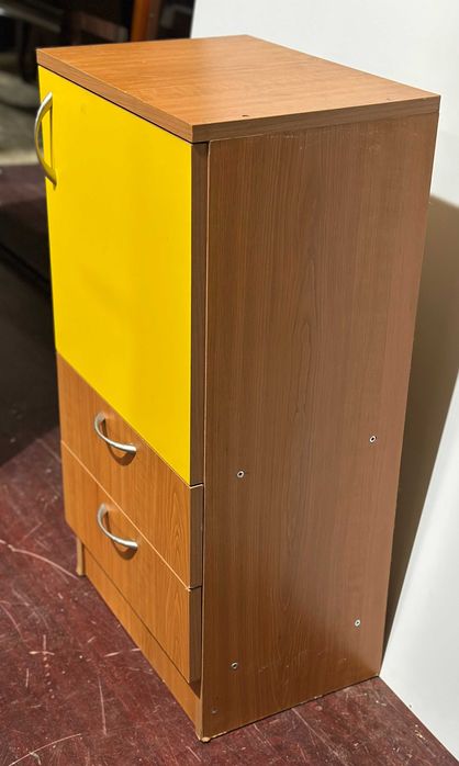 Mic Dulap cu usa si 2 sertare; Noptiera inalta; Comoda