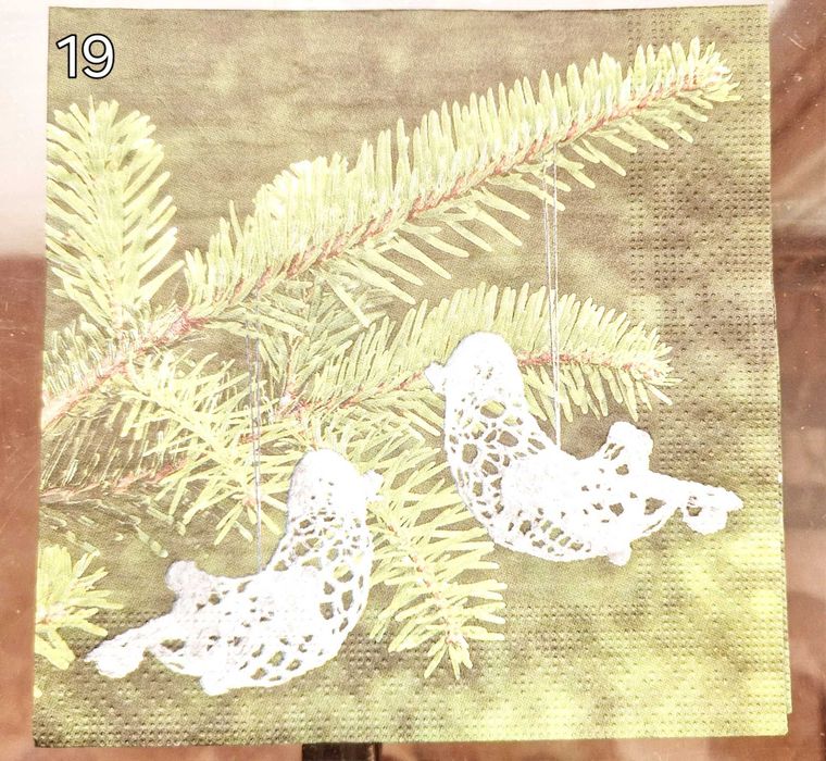 Коледни салфетки