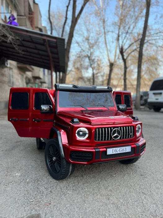 Детская машина с монитором 24вольт х2| Mercedez-Benz G63 4x4 доставка
