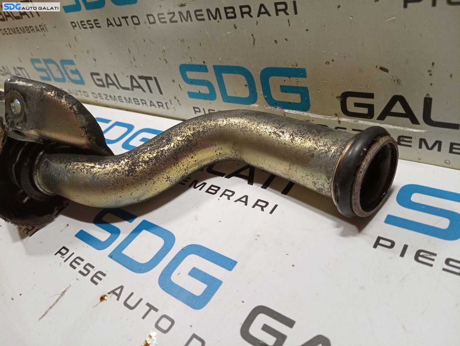 Teava Conducta Flansa Tub Tubulatura Apa Vas Termostat Peugeot 307 2.0 HDI 2002 - 2008 [M6431]