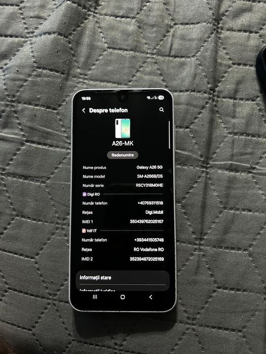 Samsung A26 impecabil in garantie