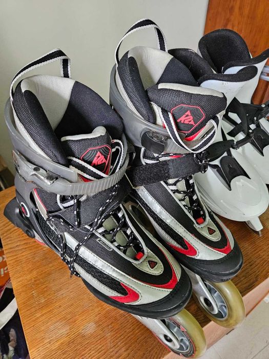 Ролери K2 VO2 Max (41.5) и Кънки за лед Roces MCK II(38-40)