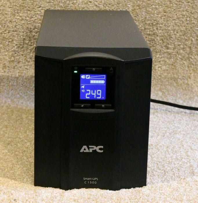 ЮПС UPS APC Smart-UPS 1500VA, SMC1500I Неприкъсваемо Захранване гр ...